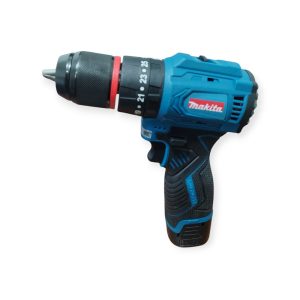 دریل پیچ گوشتی شارژی 13 میلیمتری 380 وات ماکیتا مدل LION 24 BRUESS مجموعه 28 عددی
