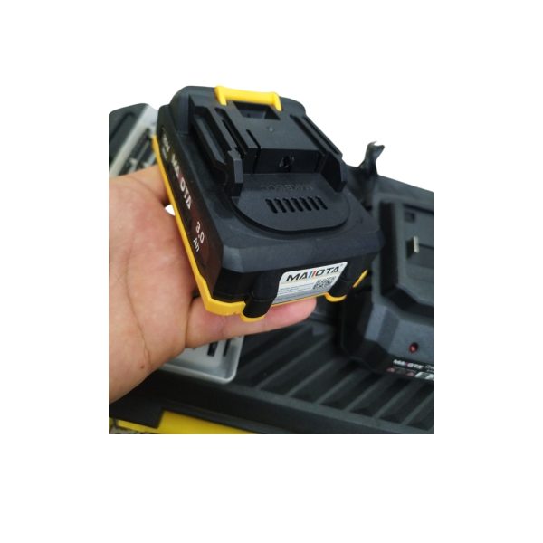 دریل پیچ گوشتی شارژی 10 میلیمتری 1100وات مایوتا مدل MAUOTA-UDD127 همراه ابزار تخصصی - Image 23