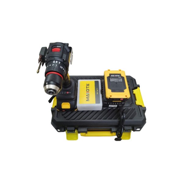 دریل پیچ گوشتی شارژی 10 میلیمتری 1100وات مایوتا مدل MAUOTA-UDD127 همراه ابزار تخصصی - Image 14