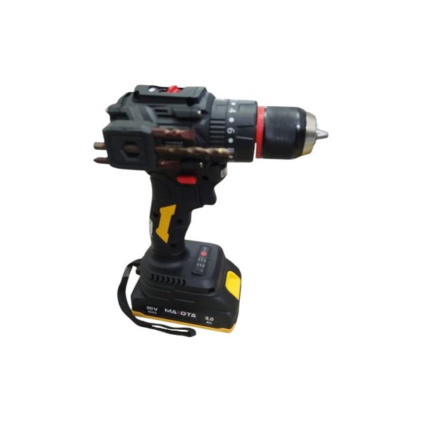 دریل پیچ گوشتی شارژی 10 میلیمتری 1100وات مایوتا مدل MAUOTA-UDD127 همراه ابزار تخصصی - Image 12