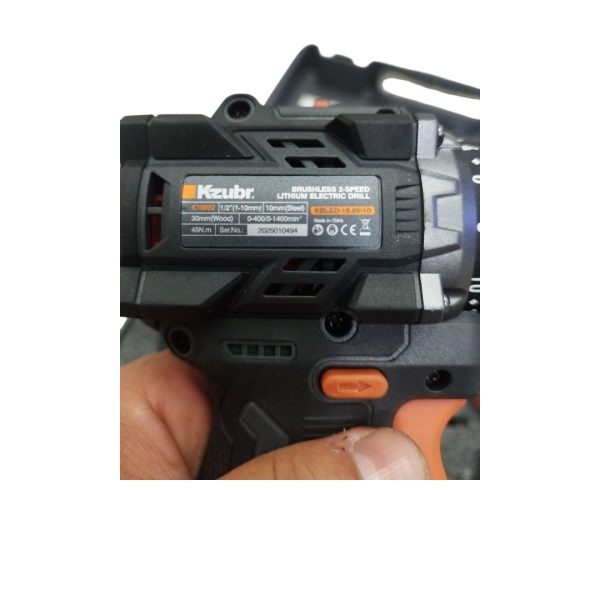 دریل پیچ گوشتی شارژی 10 میلیمتری 650 وات زوبر مدل K10002 - Image 7