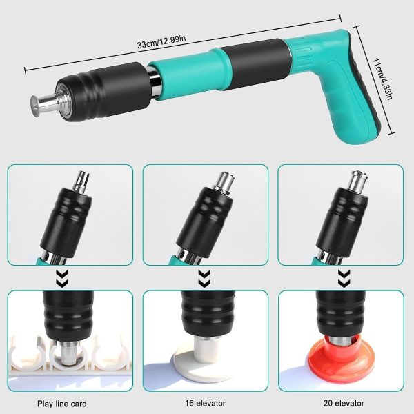 میخ کوب تفنگی طرح ماکیتا مدل A12 به همراه 20 عدد میخ - Image 22