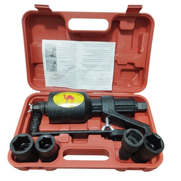 آچار چرخ گیربکسی مدل 2 سرعته کد YP-06 مجموعه 6 عددی - Image 3