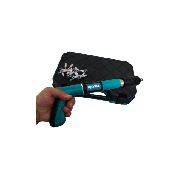میخ کوب تفنگی طرح ماکیتا مدل A12 به همراه 20 عدد میخ - Image 6