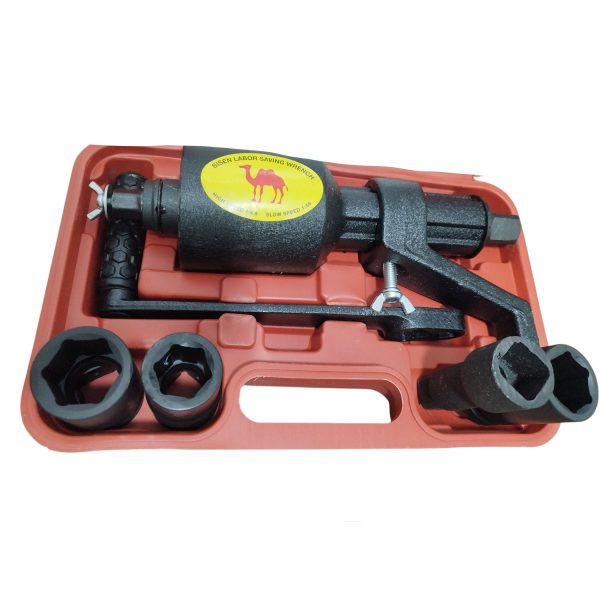 آچار چرخ گیربکسی مدل 2 سرعته کد YP-06 مجموعه 6 عددی - Image 2