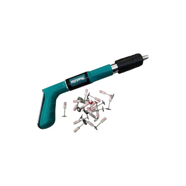 میخ کوب تفنگی طرح ماکیتا مدل A12 به همراه 20 عدد میخ - Image 3