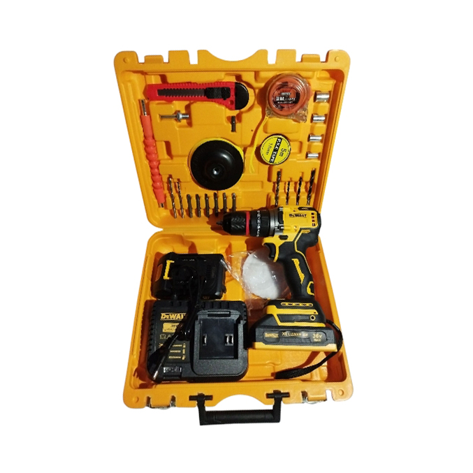 دریل پیچ گوشتی وپولیش شارژی 600وات دیوالت مدل DCD710DK2 مجموعه 24 عددی - Image 25