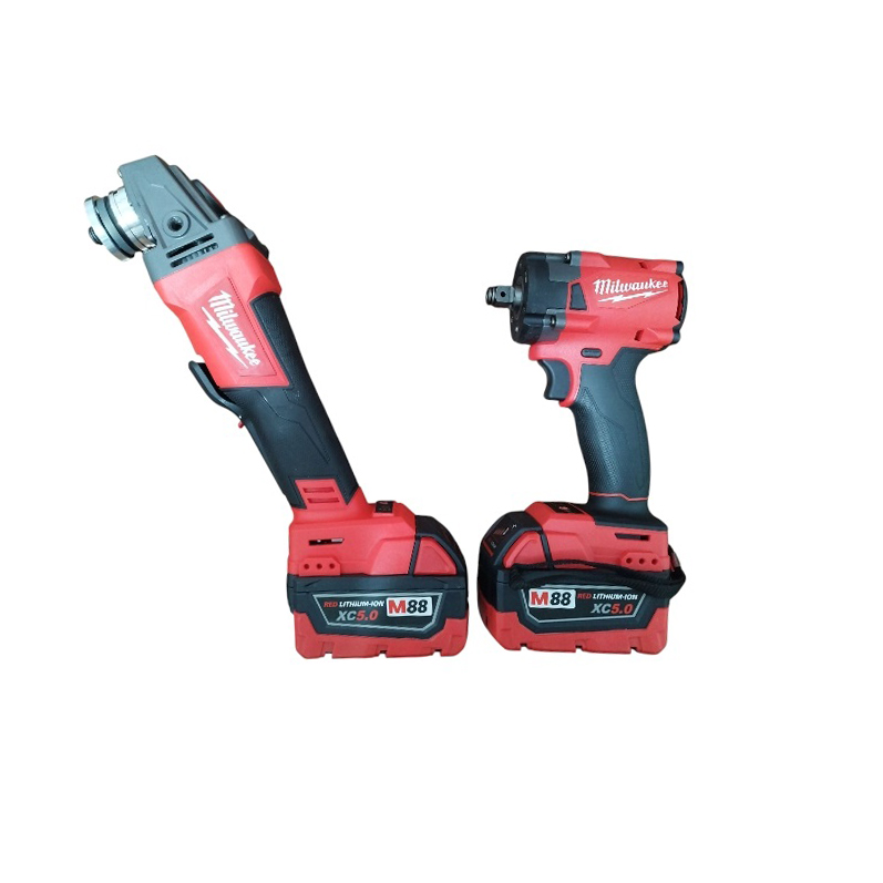 میلواکی مینی فرز و بکس شارژی با موتور براشلس و دو باتری 20 ولت - Image 19