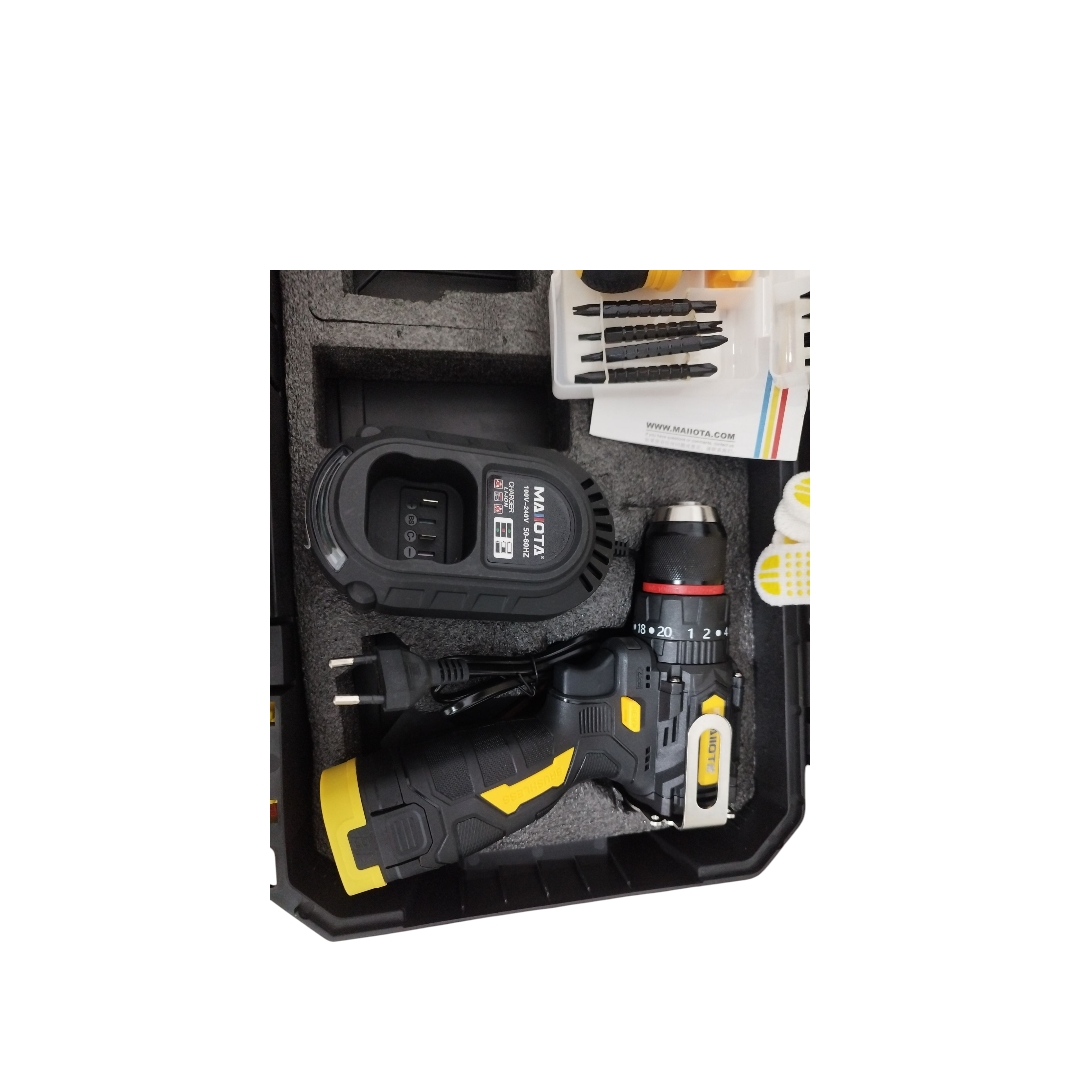 دریل شارژی مایوتا MAUOTA-UDC122 با باتری فست شارژ - Image 5