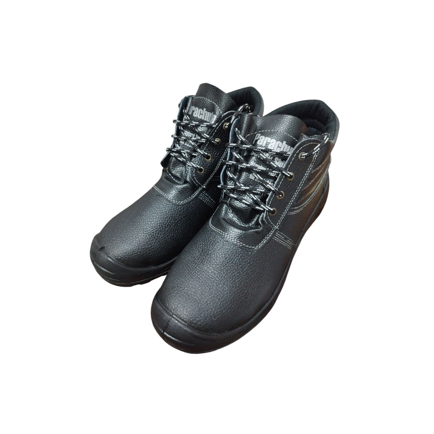 کفش ایمنی پاراشوت ملت مشکی با زیره PU
