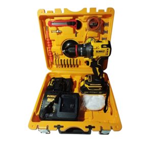 دریل پیچ گوشتی وپولیش شارژی 600وات دیوالت مدل DCD710DK2 مجموعه 24 عددی