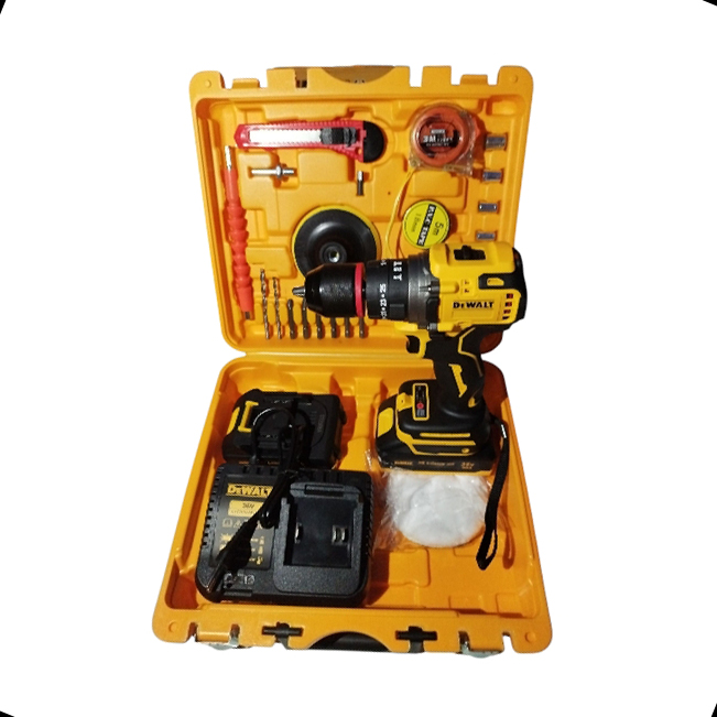 دریل پیچ گوشتی وپولیش شارژی 600وات دیوالت مدل DCD710DK2 مجموعه 24 عددی - Image 7