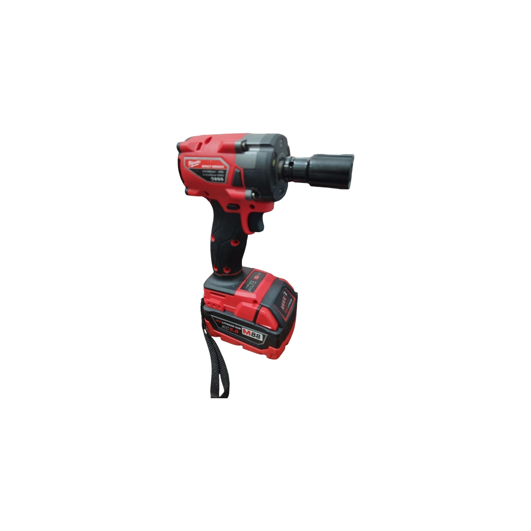 میلواکی مینی فرز و بکس شارژی با موتور براشلس و دو باتری 20 ولت - Image 11