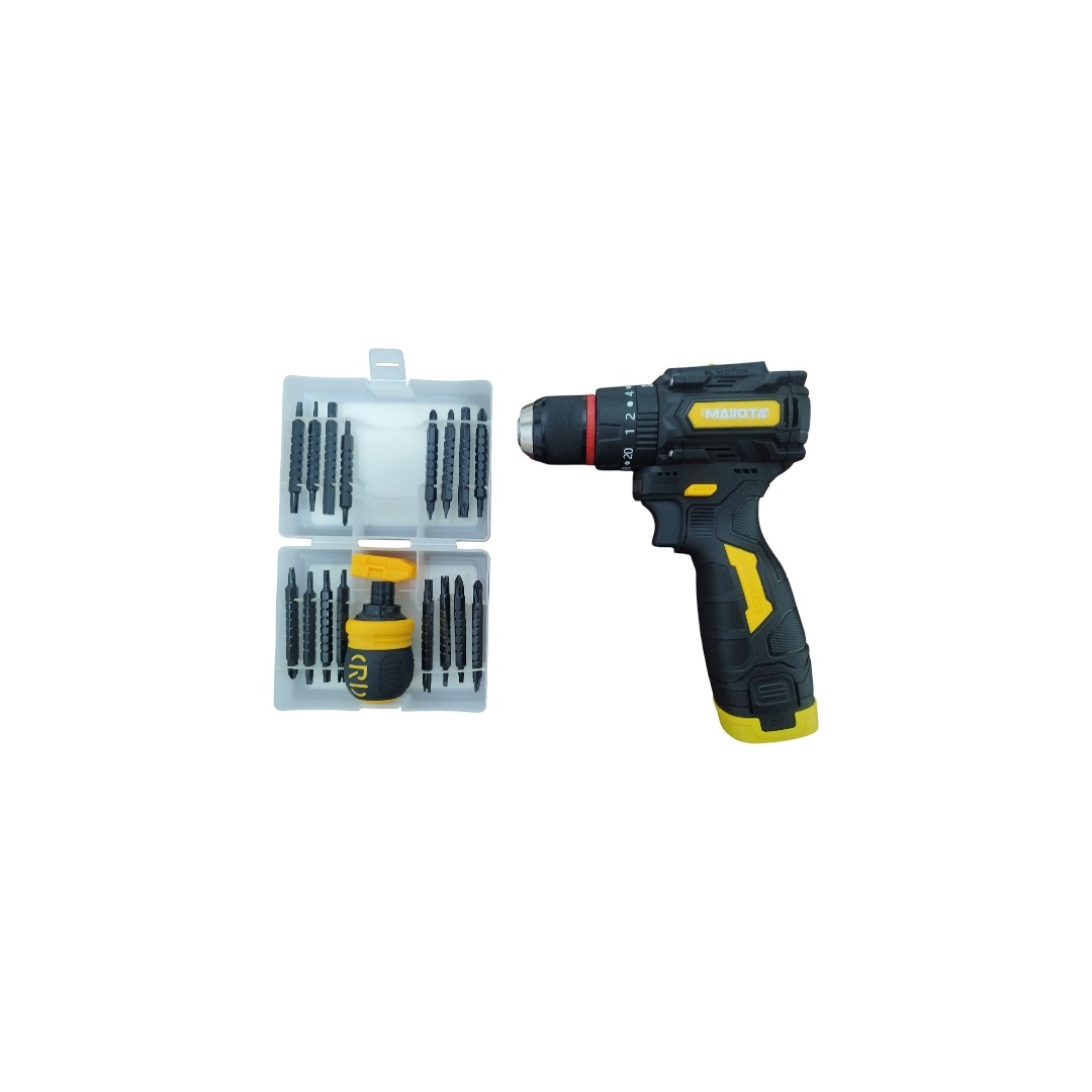 دریل شارژی مایوتا MAUOTA-UDC122 با باتری فست شارژ - Image 24