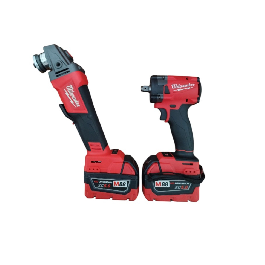 میلواکی مینی فرز و بکس شارژی با موتور براشلس و دو باتری 20 ولت - Image 14