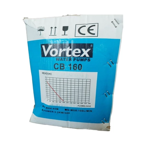 پمپ آب ورتکس مدل CB 160 تک فاز 220 ولتاژ - Image 4