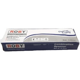 آچار یکسر تخت و یکسر رینگی روبی مدل 6-22 مجموعه 12 عددی - Image 8