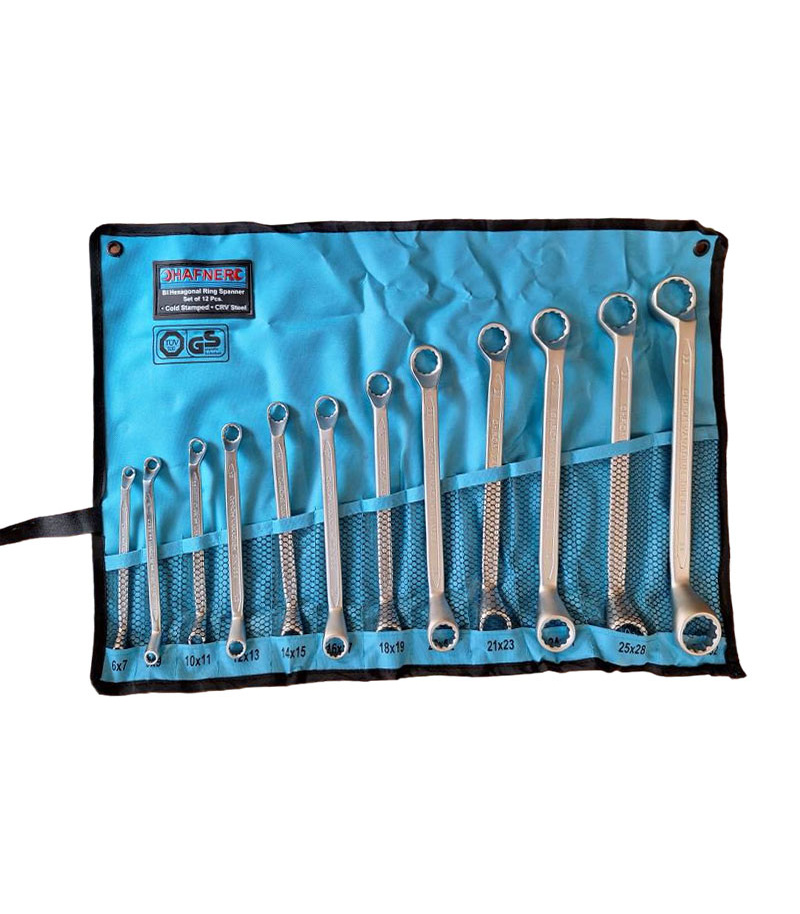 آچار دو سر رینگ هافنر مدل H-632 مجموعه 12 عددی - Image 4