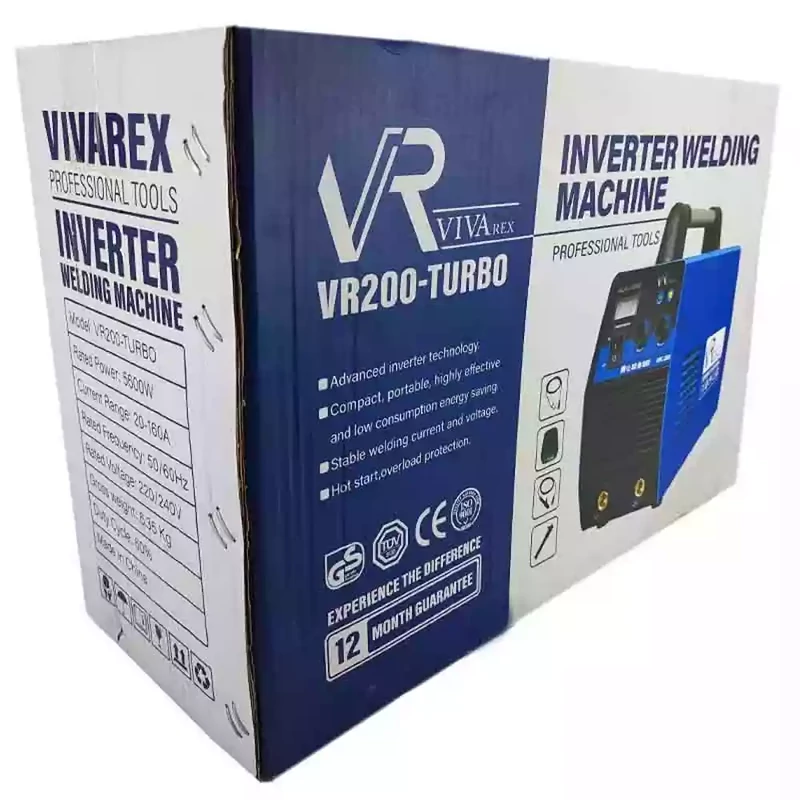 دستگاه جوش 200 آمپر ویوارکس مدل VR200-TURBO گارانتی 12 ماهه( اینورتر) - Image 6